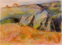 Degas, Edgar - Landscape with Rocks